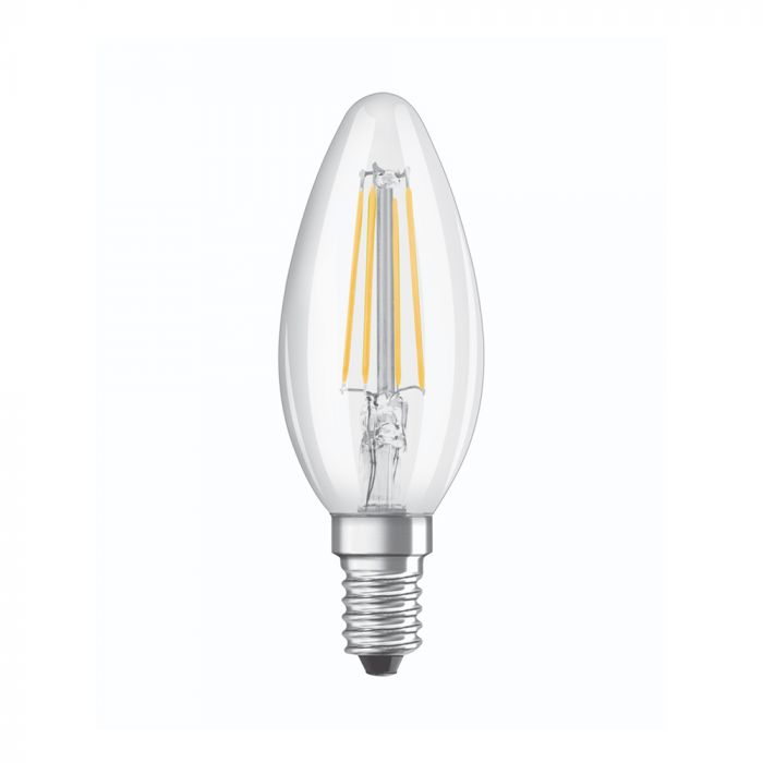 Osram Parathom Retrofit Classic E14 B35 5W 827 470lm klar Philips Classic LEDcandle E14 B35 5W 827 klar | dimbar
