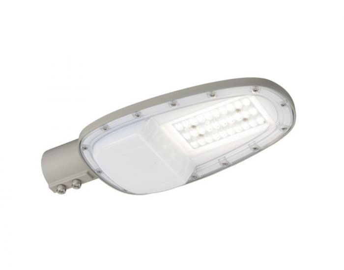 sylvania zephyr led streetlight small 30w 3700lm 740 48mm grey cool white