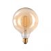 Noxion PRO LED Globe Classic Filament G125 E27 8W 822 Amber | Extra Varm Vit - Dimbar - Ersättare 60W