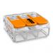 Wago 221-413 Verbindingsklem Compact | 3 Kabel Aansluiting - Montageklem