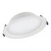 Ledvance LED Deckenstrahler Aluminum DN200 25W 830 IP44 | Warmweiß - Dali Dimmbar - Ersetzt 2x16W