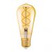 Osram Vintage 1906 LED E27 Edison 4.5W 820 Filament Guld | Dimbar - Extra Varm Vit - Ersättare 25W