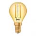 Osram Vintage 1906 LED Classic E14 P 2.5W 824 Fadenlampe Gold | Extra Warmweiß - Ersatz für 22W