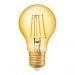 Osram Vintage 1906 LED Classic E27 A 6.5W 824 Filament Dorée | Remplacement 50W