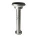 Ledvance Endura Style Solar Doppelkreis Poller 6W 3000K Stahl | Mit Sensor