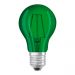 Osram LED STAR DECO Classic A Color E27 2.5W Grün Klar | Ersatz für 15W
