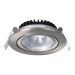 LED Spot Low Profile Round IP54 5W 2000K-3000K Silver | Dim to Warm