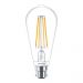 Philips Classic LEDbulb B22 7W 827 ST64 Filament | Extra Varm Vit - Dimbar - Ersättare 60W