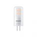 Philips CorePro LEDcapsule LV G4 2.1W 827 210lm | Dimmable - Extra Warm White - Replaces 20W