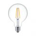 Philips Classic LEDbulb E27 G95 7.2W 827 806lm | Dimbar - Extra Varm Vit - Ersättare 60W