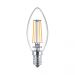 Philips Classic LEDcandle B35 E14 4.5W 827 470lm | Dimbar - Extra Varm Vit - Ersättare 40W
