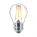 Philips Classic LEDlustre E27 P45 4.5W 827 470lm | Dimbar - Extra Varm Vit - Ersättare 40W