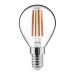 Noxion Lucent Filament LED Lustre 4.5W 827 P45 E14 Klar | Extra Varm Vit - Ersättare 40W