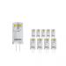Mehrfachpackung 20x Osram LED P PIN10 W/827 12V CL G4