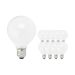 Multipack 10x Standaard Gloeilamp Globe Opal E27 G80 25W 230V