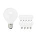 Multipack 10x Standaard Gloeilamp Globe Opal E27 G120 40W 230V