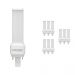 Multipack 10x Noxion Lucent LED PL-C EM 4.5W 830 | 2 Pin - Replacer for 10W and 13W