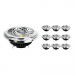 Multipack 10x Noxion Lucent LED Spot AR111 G53 Pro 12V 12W 930 40D| Hoogste Kleurweergave - Dimbaar - Vervanger voor 50W