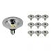 Multipack 10x Noxion Lucent LED Spot AR70 BA15d 7W 927 36D | Highest Colour Rendering - Dimmable 50W