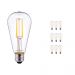 Flerpack 10x Noxion Lucent Classic LED Filament ST64 E27 4W 827 Klar | Extra Varm Vit - Ersättare 40W
