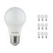Flerpack 10x Noxion Lucent LED Classic 14W 827 A60 E27 | Extra Varm Vit - Ersättare 100W
