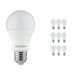 Flerpack 10x Noxion Lucent LED Classic 8.5W 827 A60 E27 | Dimbar - Extra Varm Vit - Ersättare 60W