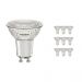 Flerpack 10x Noxion LED Spot GU10 4.6W 840 36D 440lm | Dimbar - Kallvit - Ersättare 50W