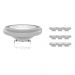Multipack 10x Noxion Lucent LED Spot AR111 G53 12V 13.3W 930 40D | Dimmable - Highest Colour Rendering - Replacer for 100W