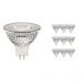 Flerpack 10x Noxion LED Spot GU5.3 5W 830 60D 470lm | Dimbar - Varm Vit - Ersättare 35W