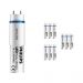 Lot 10x Philips LEDtube EM UO 23W 865 150cm (MASTER) | Lumière du Jour - Starter LED incl. - Substitut 58W