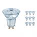 Lot 10x Osram Parathom GU10 PAR16 5.5W 927 36D | Dimmable - Blanc Très Chaud - Meilleur rendu des couleurs - Substitut 50W