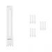 Lot 10x Osram Dulux L LED 2G11 7W 830 | Blanc Chaud - 4-Pins - Substitut 18W