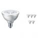 Lot 6x Philips Classic LEDspot E27 PAR30S 9.5 W 827 25D (MASTER) | Dimmable - Substitut 75W