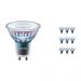 Multipack 10x Philips LEDspot ExpertColor GU10 3.9W 927 25D (MASTER) | Highest Colour Rendering - Dimmable - Replacer for 35W