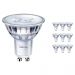 Multipack 10x Philips CorePro LEDspot MV GU10 5W 840 36D | Dimmable - Replacer for 50W