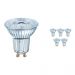 Flerpack 10x Osram Parathom GU10 PAR16 5.5W 930 36D | Dimbar - Varm Vit - Bästa färgåtergivning - Ersättare 50W