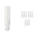 Lot 10x Philips CorePro PL-C LED 6.5W 840 | 4 broches - Remplacement 18W
