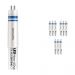 Multipack 10x Philips LEDtube T5 HF HE 16.5W 840 115cm (MASTER) | 90-130V | Replacer for 28W