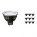 Mehrfachpackung 10x Philips LEDspot ExpertColor GU5.3 MR16 6.5W 927 36D (MASTER) | Höchste Farbwiedergabe - Dimmbar - Ersatz für 35W