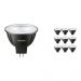 Multipack 10x Philips LEDspot LV GU5.3 MR16 8W 830 24D (MASTER) | Dimmable - Replacer for 50W