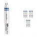 Mehrfachpackung 10x Philips LEDtube T5 HF HE 8W 840 60cm (MASTER) | Ersatz für 14W