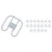 Mehrfachpackung 20x Osram CFL Quadrat 28W 835 4P GR10Q | Kaltweiß - 4-Pins