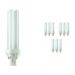 Multipack 10x Philips PL-C 13W 827 2P (MASTER) | Extra Warm White - 2-Pin