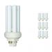Mehrfachpackung 10x Philips PL-T 18W 830 4P (MASTER) | Warmweiß - 4-Pins