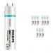 Mehrfachpackung 10x Philips LEDtube EM HO 8W 865 60cm (MASTER Wert) | Tageslichtweiß - mit LED-Starter - Ersatz für 18W