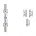 Lot 10x Philips Plusline ES Compact 120W R7s 230V Claire - 78mm