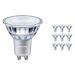Mehrfachpackung 10x Philips LEDspot MV Wert GU10 4.9W 940 36D (MASTER) | Höchste Farbwiedergabe - Kaltweiß - Dimmbar - Ersatz für 50W