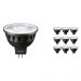Mehrfachpackung 10x Philips LEDspot ExpertColor GU5.3 MR16 6.5W 930 10D (MASTER) | Warmweiß - Höchste Farbwiedergabe - Dimmbar - Ersatz für 35W