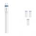 Multipack 10x Philips LEDtube HF UO 16W 830 120cm (MASTER) | Dimmable - Warm White - Replaces 36W