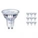 Multipack 10x Philips CorePro LEDspot MV GU10 4W 840 36D | Cool White - Dimmable - Replaces 35W